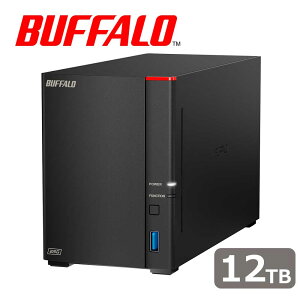 obt@[bBUFFALO lbg[NΉn[hfBXNiNASj 12TBi6TB×2j LinkStationiNXe[Vj2.5GbE f LS720DV[YiRAID 0/1Ήj LS720D1202