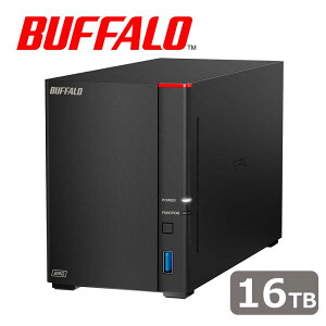 obt@[bBUFFALO lbg[NΉn[hfBXNiNASj 16TBi8TB×2j LinkStationiNXe[Vj2.5GbE f LS720DV[YiRAID 0/1Ήj LS720D1602