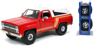 Jada Toys 1/24 1980 �V�F�r�[ �u���C�U�[ ���b�h/�z���C�g�yJADA32308�z �~�j�J�[