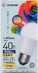 �A�C���X�I�[���} LED�d�� ��ʓd���` 485lm�i�����F�����j LDA7N-G-4T5HR IRIS [LDA7NG4T5HR]