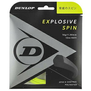 �_�����b�v �d���e�j�X�p�X�g�����O EXPLOSIVE SPIN 12m�i�C�G���[�E1.30mm�j DUN-DST11001-300-130 DUNLOP �G�N�X�v���b�V�u�E�X�s��