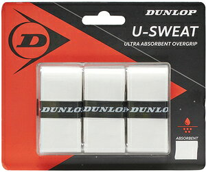 �_�����b�v �I�[�o�[�O���b�v �h���C�^�C�v�i�z���C�g�E3�{���j DUN-DTA2041-003 DUNLOP U-SWEAT 3PC