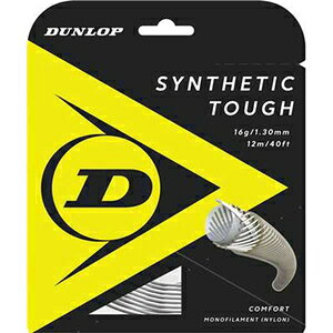 �_�����b�v �d���e�j�X�p�X�g�����O SYNTHETIC TOUGH 12m�i�z���C�g�E1.30mm�j DUN-DST21001-250-130 DUNLOP �V���Z�e�B�b�N�E�^�t