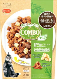 コンボ キャット ピュア 肥満が気になる猫用 まぐろ味・鶏肉・かつお節添え 200g 日本ペットフード コンボCピユアヒマン200G