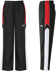 BIKE(バイク) ウォームアップパンツ(ブラック×レッド・サイズ:XO) FNT-BK5341-0571-XO ユニセックス ウインドウェア