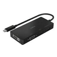 BELKIN USB-C - HDMI/DisplayPort/VGA/DVI 映像変換アダプタ AVC003BTBK