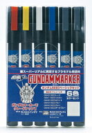 GSIクレオス ガンダムマーカー ガンダムSEEDベーシック6色セット【GMS109】 塗料