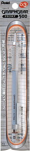 ぺんてる 製図用シャープペンシル グラフギア 500(0.3) XPG513