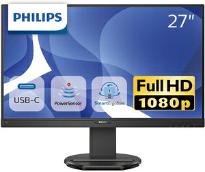 PhilipsbtBbvX tfBXvC(27^/IPS/FullHD 1920×1080/75Hz/4ms/HDMI1.4/DP1.2/USB Type-CED-sub/VESA/5Nۏ)(ubN) 273B9/11