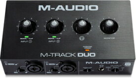 M-TRACKDUO エムオーディオ USBオーディオインターフェース M-Audio M-Track Duo