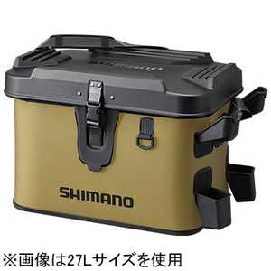 698384 シマノ ロッドレスト ボートバッグ 上等 ハードタイプ SHIMANO BK-007T 定番 カーキ 32L