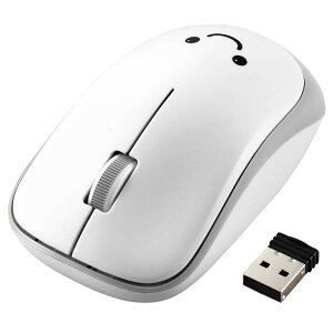 �G���R�� IR�}�E�X ENELO�V���[�Y USB���C�����X 3�{�^�� �ȓd�� �É��{�^�� �R�ہi�z���C�g�j M-IR07DRSKWH