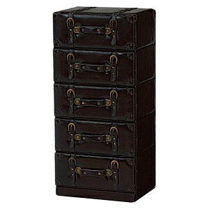 HAGIHARA() `FX^[`FXg(_[NuEE41×s32×89cm)5i MCH-6005DBR Chester(`FX^[) [MCH6005DBR]