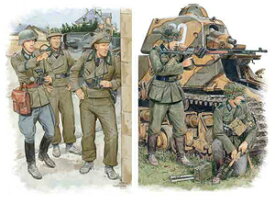 ドラゴンモデル 1/35 WW.II ドイツ軍 西部戦線 電撃戦 フランス 1940【DR6347】 未塗装フィギュア