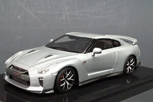 ONEMODEL 1/43 ���Y GT-R 2017 Super Silver Metallic�y17B08-57�z �~�j�J�[