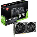 MSI｜エムエスアイ MSI GeForce RTX 3060 VENTUS 2X 12G OC（LHR） / PCI Express 4.0 グラフィックスボード GeForce …