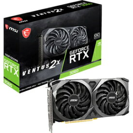 MSI｜エムエスアイ MSI GeForce RTX 3060 VENTUS 2X 12G OC（LHR） / PCI Express 4.0 グラフィックスボード GeForce RTX 3060 VENTUS 2X 12G OC