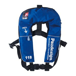 pYfUC PSL Ct[^u CtWPbg3 t[TCY yʏȌ^Fi(u[) PFL-002(u-) Pazdesign PSL INFLATABLE LIFE JACKET III m@\tCtWPbg ^Dp~