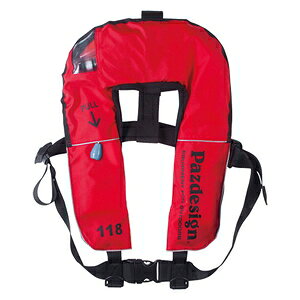 pYfUC PSL Ct[^u CtWPbg3 t[TCY yʏȌ^Fi(bh) PFL-002(ch) Pazdesign PSL INFLATABLE LIFE JACKET III m@\tCtWPbg ^Dp~