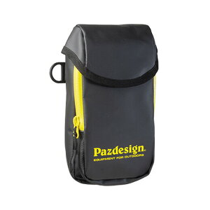 pYfUC ^[|oC|[`II(ubNCG[) PAC-319(BK/YE) Pazdesign TARPAULIN MOBILE POUCH