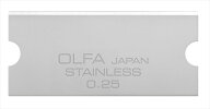 オルファ Gスクレーパー Slim 替刃ステンレス 6枚入 XBGSCR-SS OLFA 剥がす　はがす　ガラス面　サビにも…