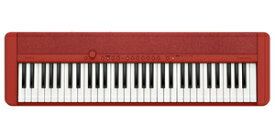 カシオ 61鍵キーボード（レッド） CT-S1RDCASIO　Casiotone