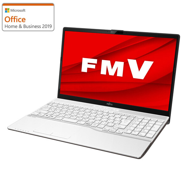 FMVA42F1W 購買 富士通 15.6型ノートパソコン FMV LIFEBOOK AH42 F1 - プレミアムホワイト AMD DVDドライブ 休み 256GB H 2019 B 4GB SSD Athlon Office