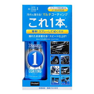 プロスタッフ NEWエックスマールワン コーティング 300ml マイクロファイバークロス付き S192 PROSTAFF