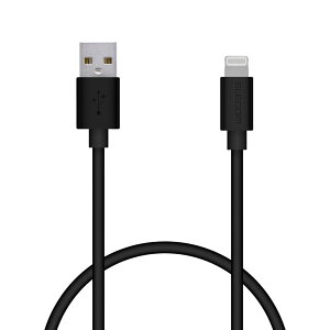 �G���R�� �[�d Lightning�P�[�u�� 0.5m MFi�F�؁i�u���b�N�j MPA-UAL05BK