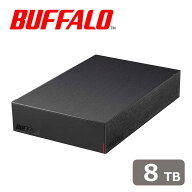 バッファロー｜BUFFALO パソコン＆テレビ録画用外付けハードディスク 8TB(ブラック) HD-LE8U3-BB