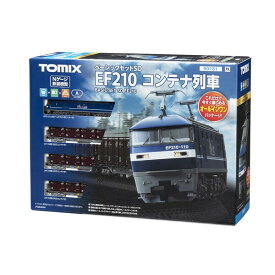 ［鉄道模型］トミックス (Nゲージ) 90181 ベーシックセットSD EF210コンテナ列車（4両）