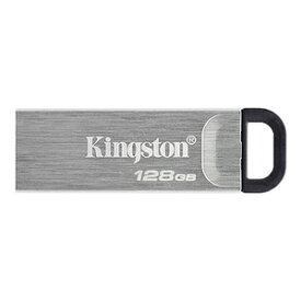 Kingston（キングストン） USB Type-A 3.2対応 キャップレス式フラッシュメモリ 128GB DTKN/128GB