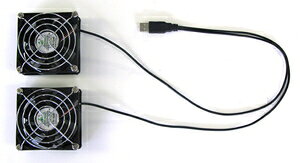 �^�C�����[ �X�e���I�^�C�v USB�t�@�� 80mm BIGFAN�V���[�Y BIGFAN80U-STEREO