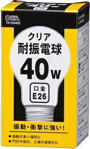�I�[�� �N���A�d���@40W�@E26 TA-55640C OHM [TA55640C]