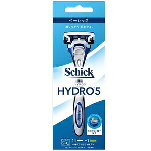 ハイドロ5 ベーシック ホルダー(刃付き+替刃1コ) スキンガード付 5枚刃 シック・ジャパン ハイドロ5ベ-シックホルダ+カエ1
