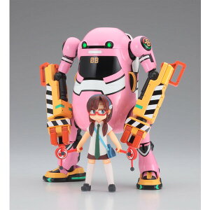 ハセガワ 1/20 20 メカトロウィーゴ エヴァコラボシリーズ Vol.3 “はちごうき(ぱわーあーむ)”+真希波・マリ・イラストリアス【SP489】 プラモデル