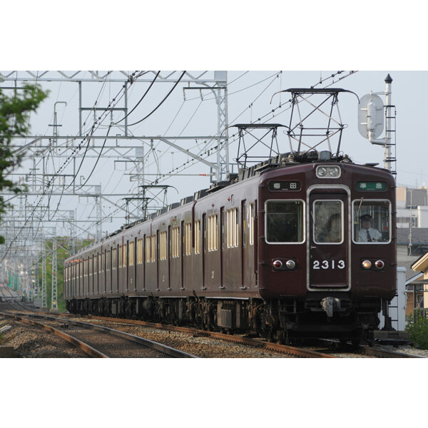 海外輸入 鉄道模型 未使用品 マイクロエース Nゲージ A6821 阪急電鉄2300系京都線 2313編成晩年7両セット