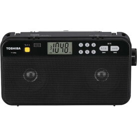 TY-SR66-K 東芝 FM/AMラジオ (ブラック) TOSHIBA