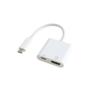GOPPAiSbpj USB Power DeliveryΉ Type-Cڑ HDMIfo/[dA_v^[izCgj GP-CHDH/W