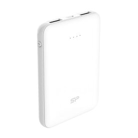 SiliconPower（シリコンパワー） モバイルバッテリー Dash C50 5000mAh（ホワイト） SP5K0MAPBKC50CPWJE