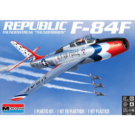アメリカレベル 1/48 リパブリック F-84F サンダーストリーク “サンダーバーズ”【15996】 プラモデル