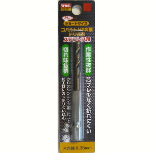 TRAD �V���[�g�R�o���g�h���� �Z�p�� 3.5mm #819530 TCD-3.5 TCD-3.5