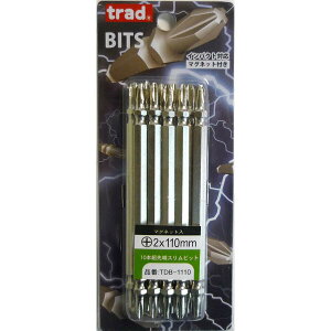 TRAD ��[�X�����r�b�g (+2×110mm) 10�{�g �}�O�l�b�g���� #820213 TDB-1110 �C���p�N�g�Ή� TDB-1110 �C���p�N�g�Ή� �}�O�l�b�g�t��