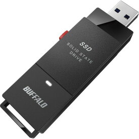 BUFFALO （バッファロー） USB 3.2(Gen 1)対応 ポータブルSSD 1.0TB SSD-PUT1.0U3-BKC