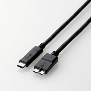 GR USB3.1P[u C to microUSB3.0 B 3A 0.5m USB3-CMB05NBK