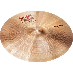 パイステ シンバル クラッシュ 16” 2002 THIN CRASH 16 Paiste