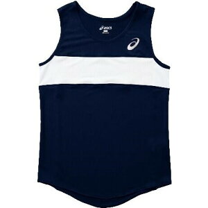 アシックス W’Sランニングシャツ(ネイビー・サイズ:M) XT2035-50-M asics レディース