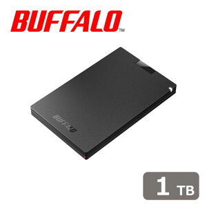 obt@[bBUFFALO USB 3.2(Gen 1)Ή Ot|[^uSSD 1TBiȈՃpbP[Wj yPS5/PS4/PS4 PRO mFρz SSD-PG1.0U3-BC/N