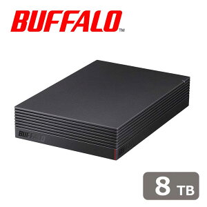 obt@[bBUFFALO USB 3.2(Gen1)Ή Otn[hfBXN 8TB HD-EDS8U3-BE