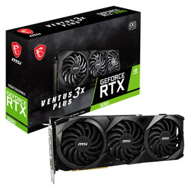 MSI MSI GeForce RTX 3080 VENTUS 3X PLUS 10G OC LHR（LHR） / PCI Express 4.0 グラフィックスボード RTX 3080 VENTUS 3X PLUS 10G OC LHR